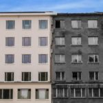 rénovation de façade d'un immeuble