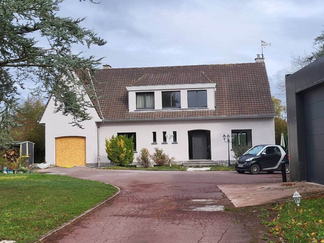 Ravalement de façade sur La Gorgue