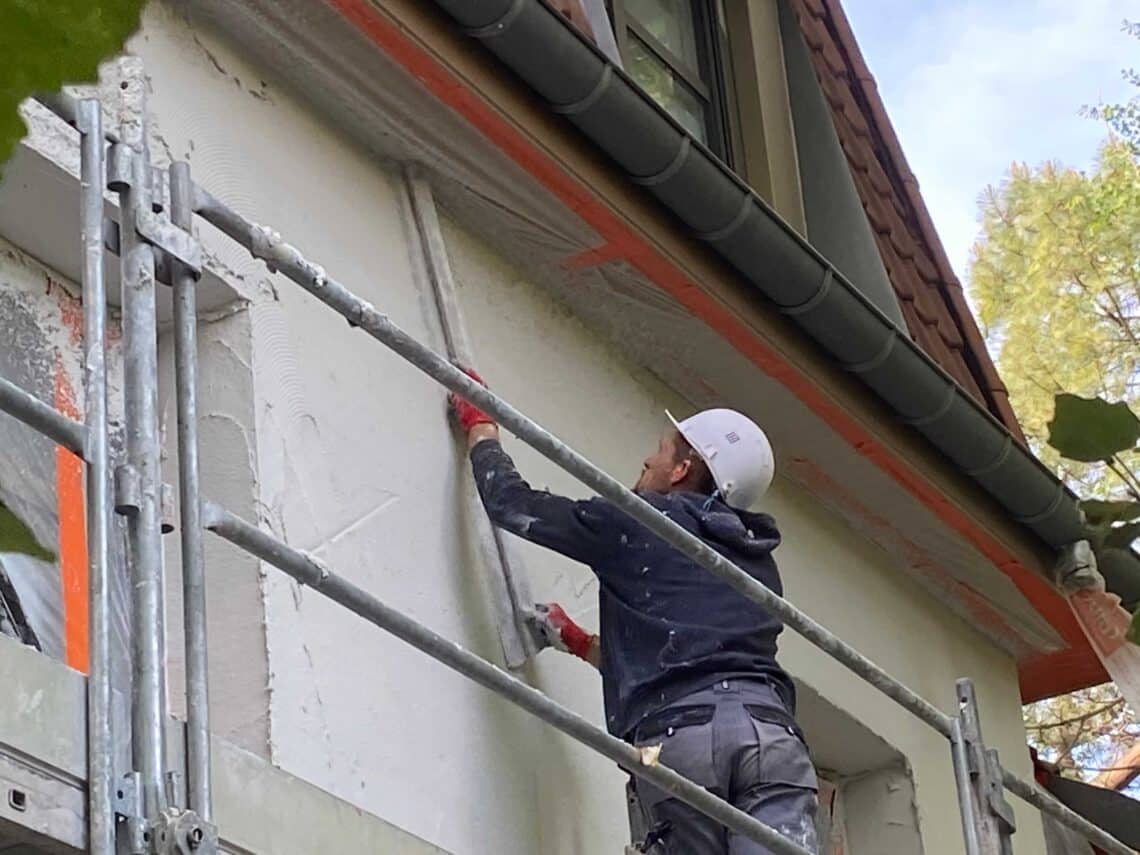 Enduit de façade sur la Côte d'Opale