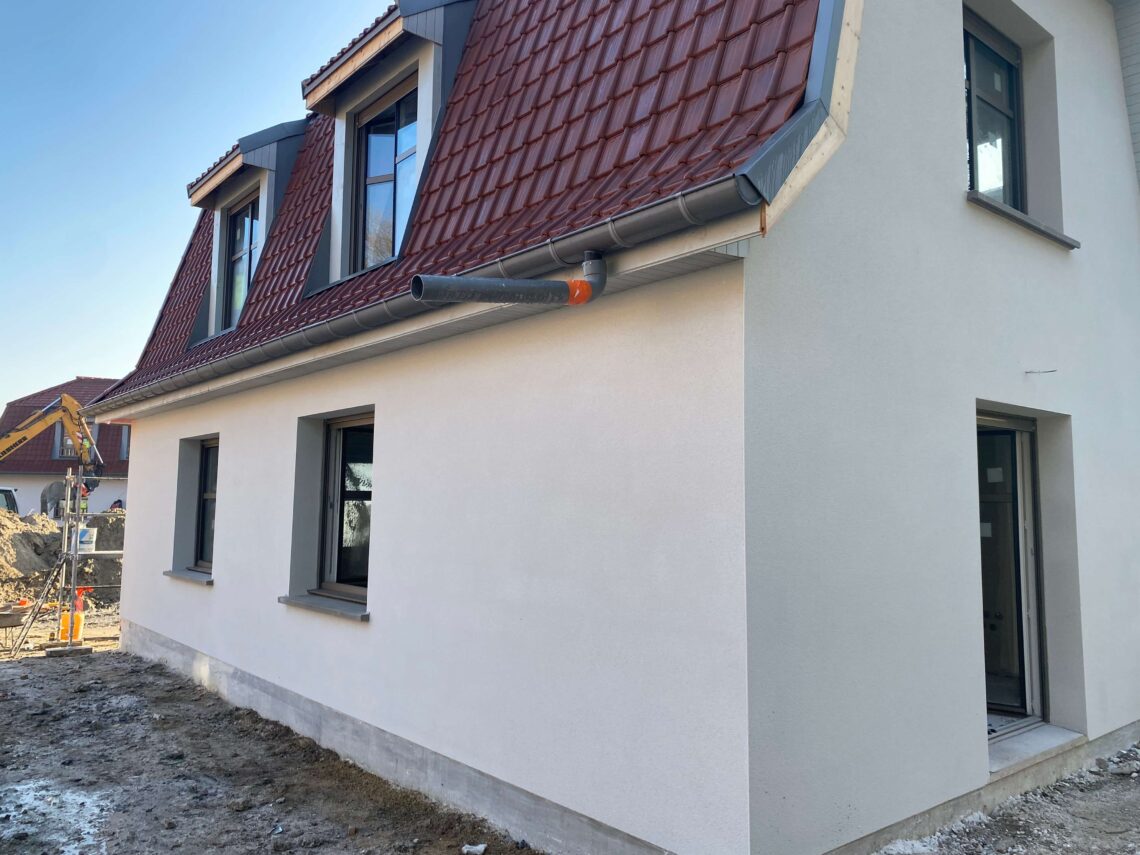 Enduit de façade sur Le Touquet