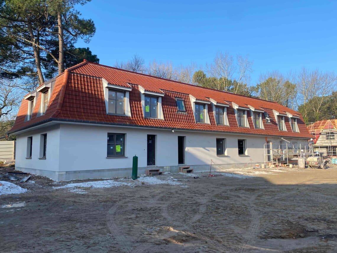 Enduit de façade sur Le Touquet