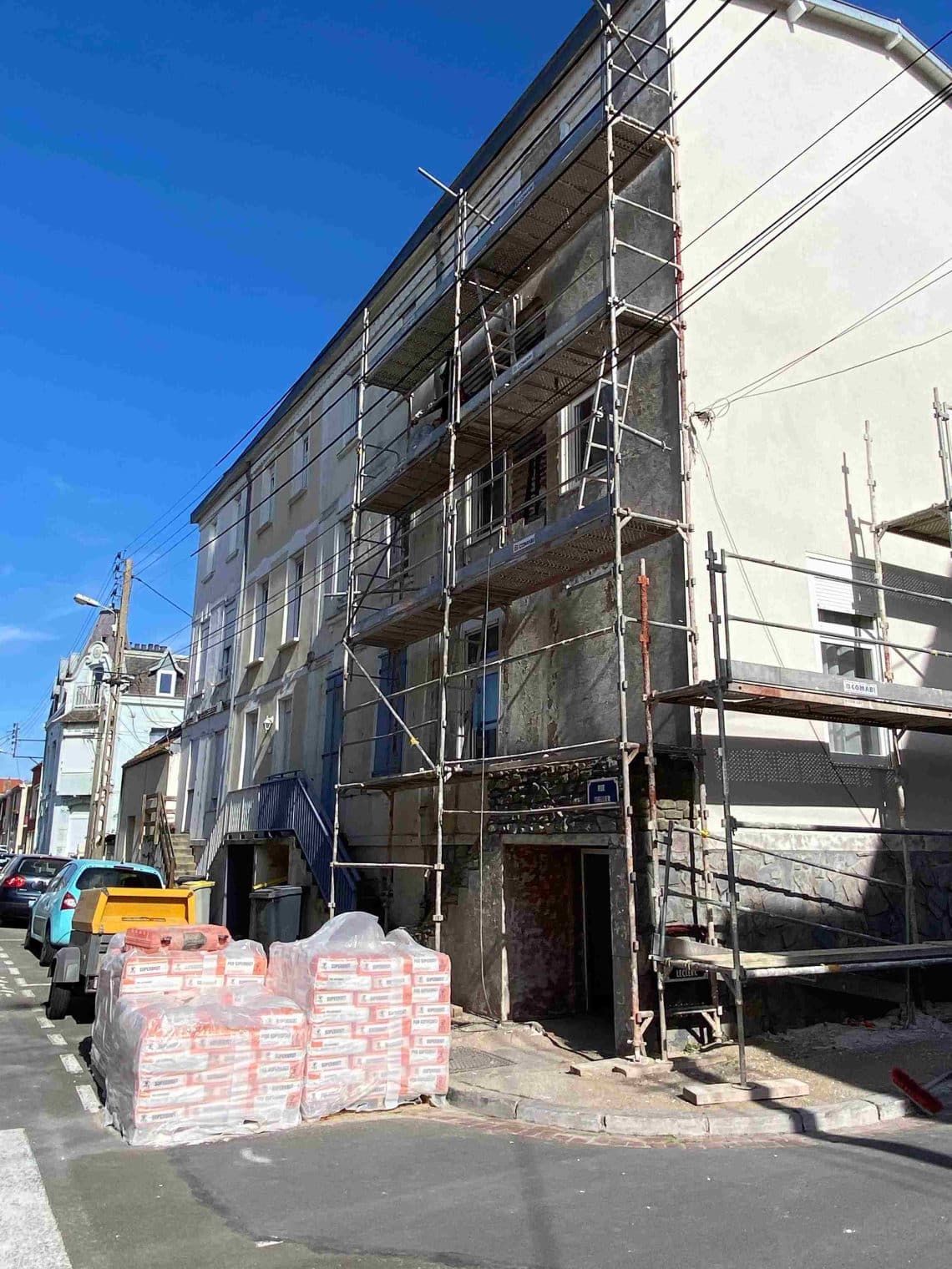 Ravalement de façade sur Berck