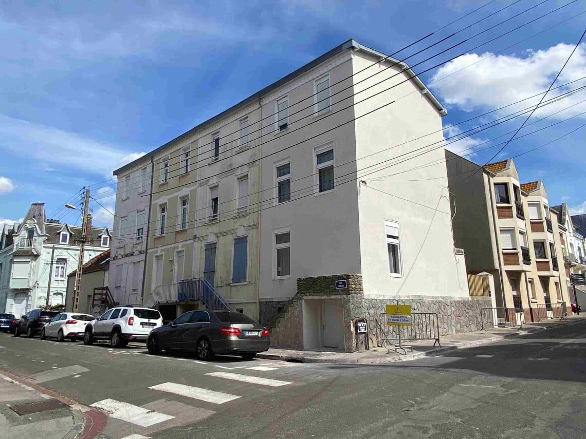 Ravalement de façade sur Berck