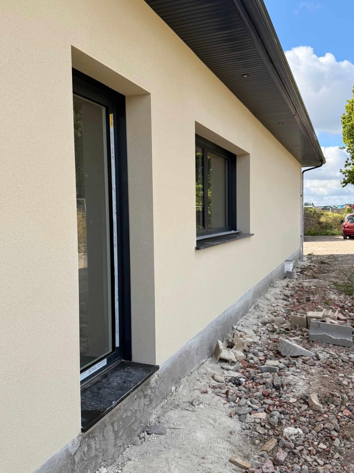 Enduit de façade sur Bruay la Buissière